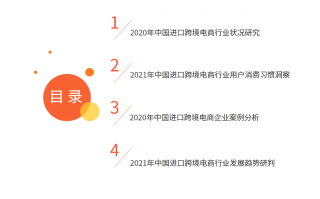 艾媒咨询|2020-2021中国进口跨境电商行业研究报告