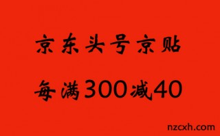 2020年京东开放平台12.12头号京贴（每满300减40、每满1000减50）报名规则